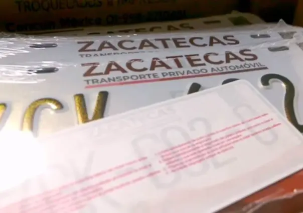 ¿Habrá descuentos en placas vehiculares de Zacatecas?