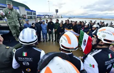 México envía equipo solidario para combatir incendios forestales en California