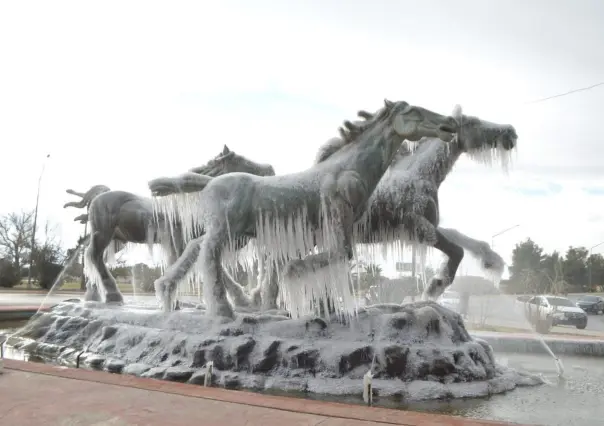 Chihuahua continúa con nevadas; temperaturas llegan a -21 grados