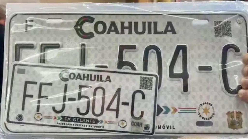 Placas vehiculares en Coahuila: ¿Es posible obtenerlas sin cita en el sistema CAR?