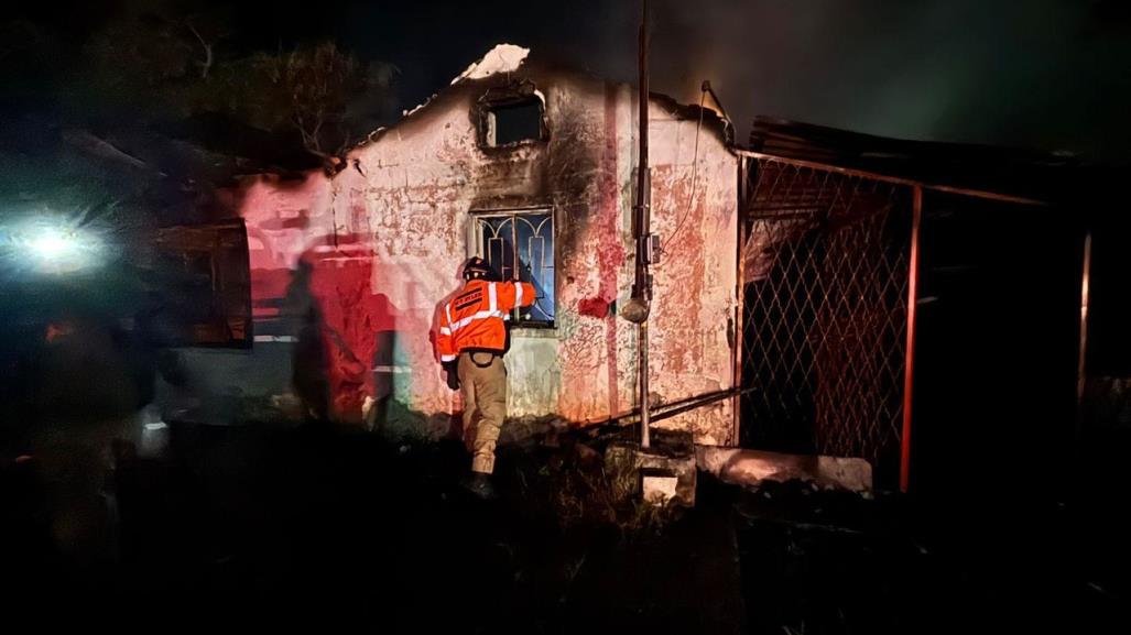 Muere mujer tras incendiarse su casa en Montemorelos