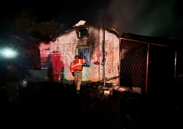 Muere mujer tras incendiarse su casa en Montemorelos