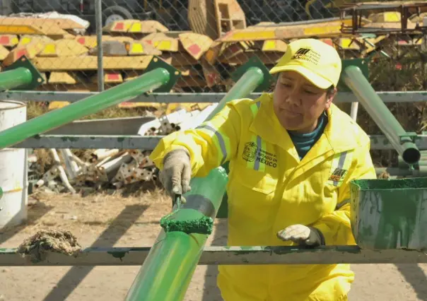 Camineros del Bienestar, pilar de la economía de madres solteras mexiquenses