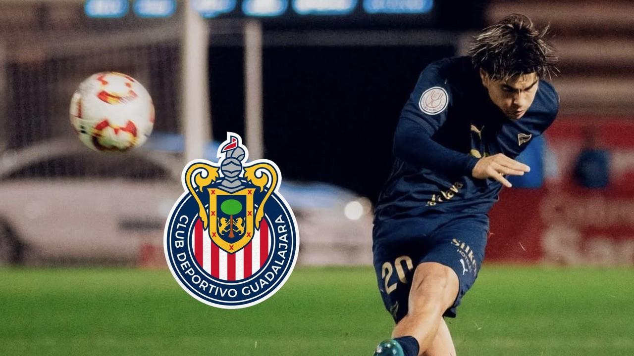 El futbolista nacido en Durango, Luka Romero, se encuentra en la mira de las Chivas del Guadalajara. Foto: Facebook/ Chivas/ Instagram/ @lukaromero10.