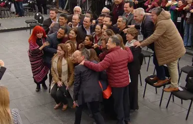 Estos son los políticos presentes en el informe de 100 días de Claudia Sheinbaum