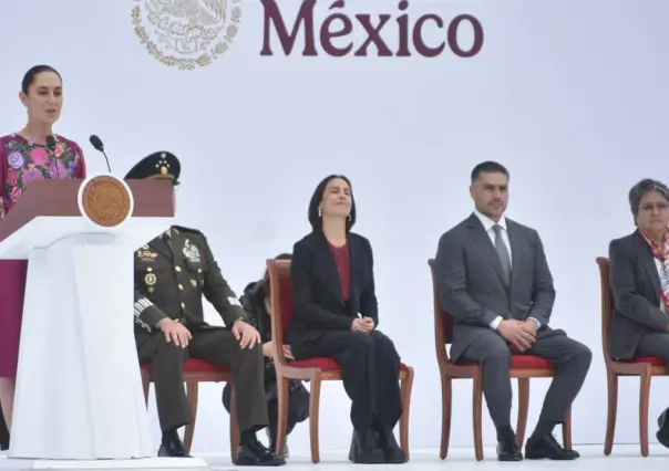 Claudia Sheinbaum presenta mega obras y proyectos científicos en su informe de 100 días