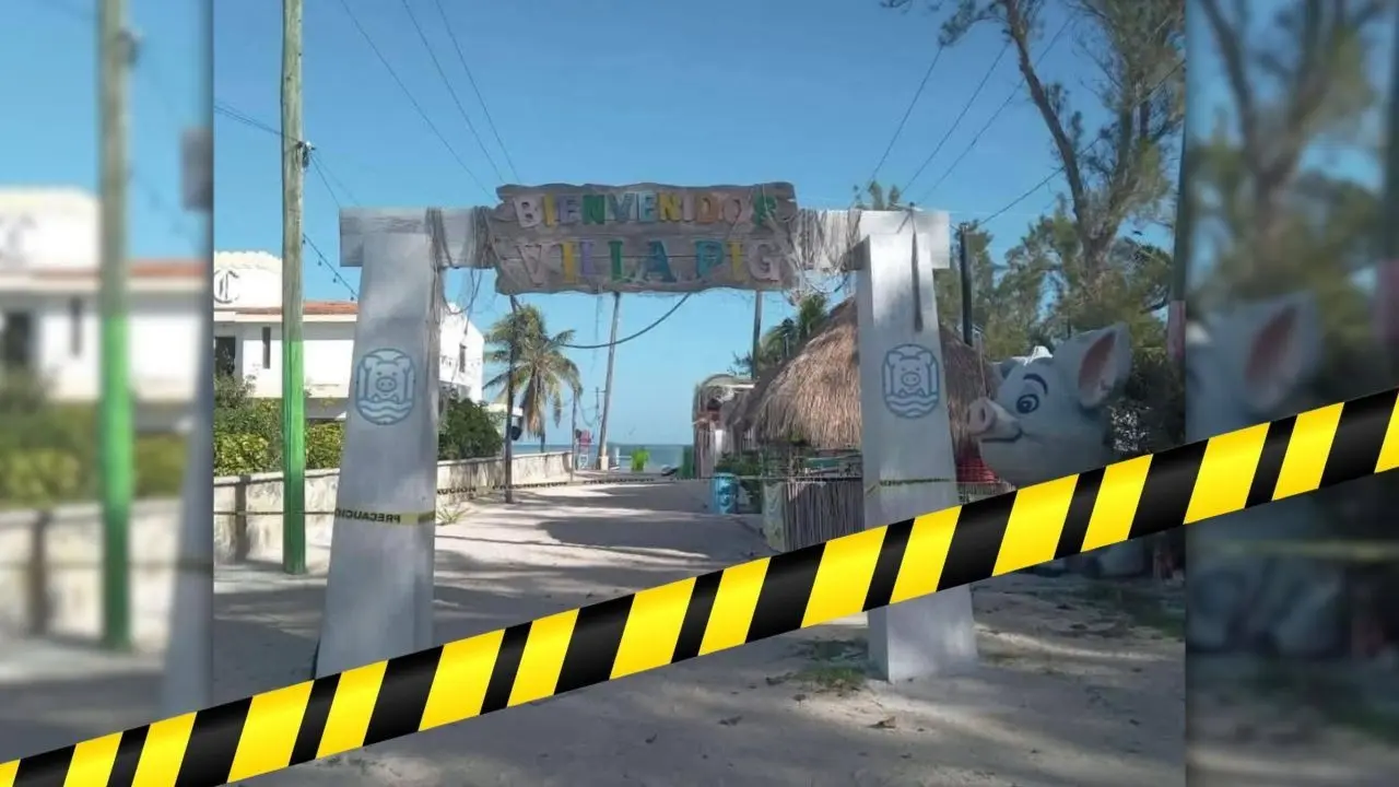 La conocida playa se encuentra actualmente sin acceso Foto: Redes sociales