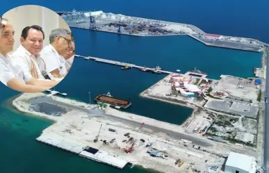 Revisan avances del proyecto de modernización y ampliación del Puerto de Progreso