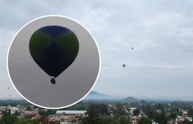 VIDEO | Cae globo areostático en Edomex y 2 extranjeros resultan heridos