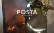 VIDEO | Casa es consumida por incendio en Guadalupe: bomberos evitan tragedia mayor