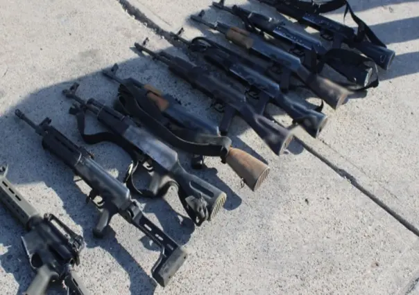 Detienen en Sinaloa a 5 en posesión de arsenal; rescatan a 2 personas secuestradas