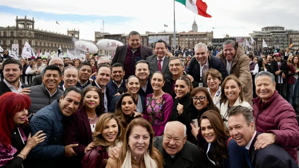 Clara Brugada felicita a Claudia Sheinbaum por sus primeros 100 días de gobierno