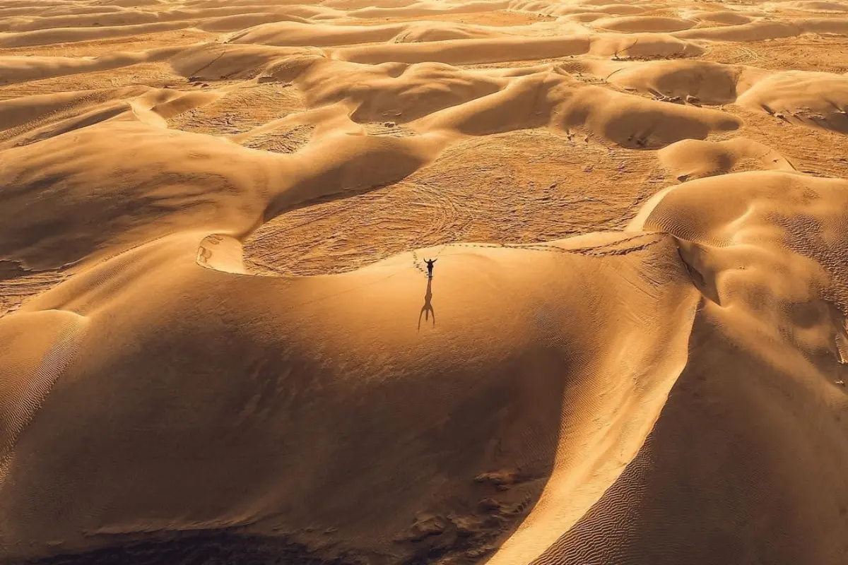 Dunas en Guerrero Negro. Foto: @PostBajaSur