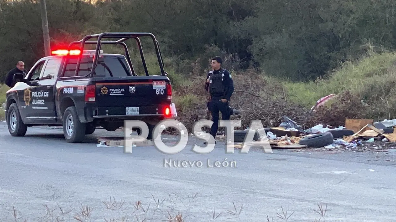 Autoridades municipales de Juárez a la espera de agentes de la Fiscalía estatal para realizar indagatorias por este hecho. Foto: POSTA MX