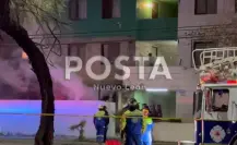 VIDEO | Incendio en San Nicolás deja un muerto y hallazgo de armas de fuego