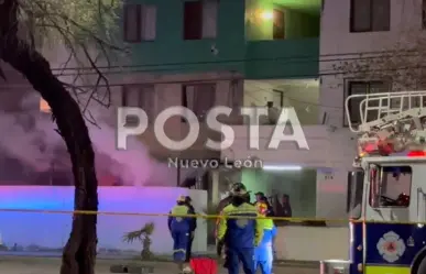 VIDEO | Incendio en San Nicolás deja un muerto y hallazgo de armas de fuego