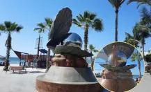 ¿Quién es la mujer que posó desnuda en el Malecón de La Paz?