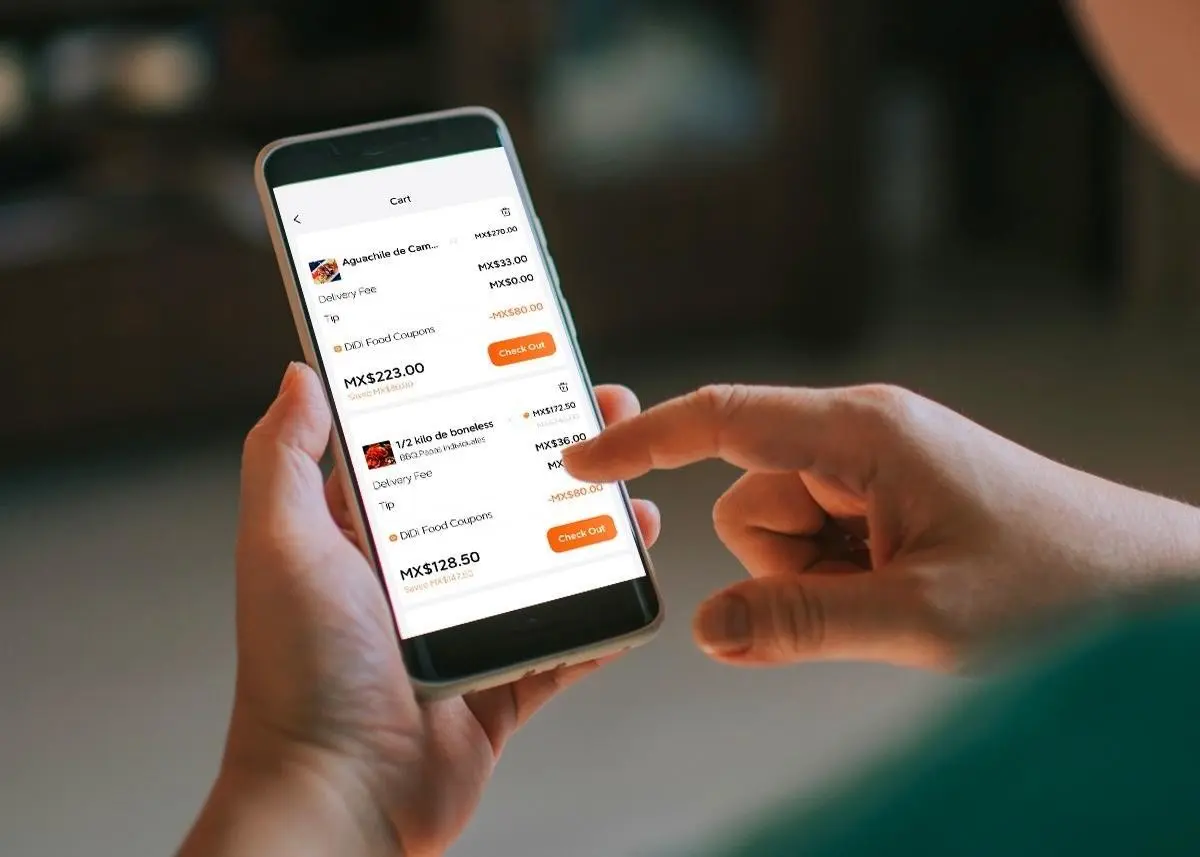 El comprar por aplicación tiene una ventaja en el ahorro del tiempo. Foto: Facebook Didi Food.