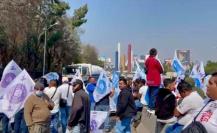 Bloquean Periférico de Edomex en protesta por cateos del Operativo Atarraya