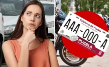 ¿Cuánto cuestan las placas de circulación para motos y autos en Puebla?