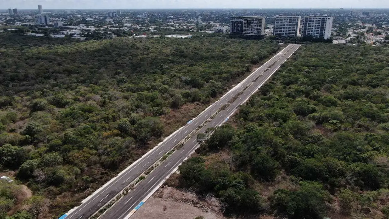 ¿Cuáles son las características de la nueva vialidad en Sodzil Norte?. Foto: @Ayuntamerida