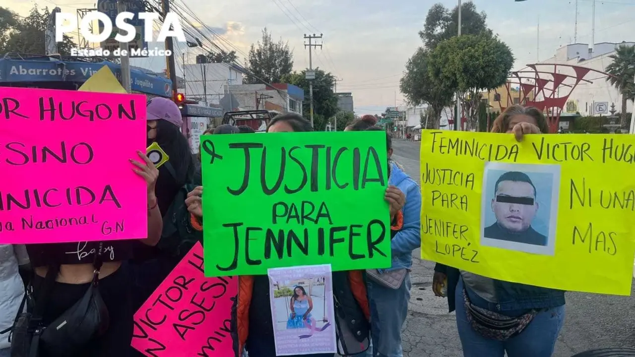 Los manifestantes exigieron que el presunto responsable sea juzgado como feminicida. Foto: Israel Lorenzana