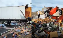 Trágico choque de tráileres en la carretera La Paz-Ciudad Constitución deja un muerto