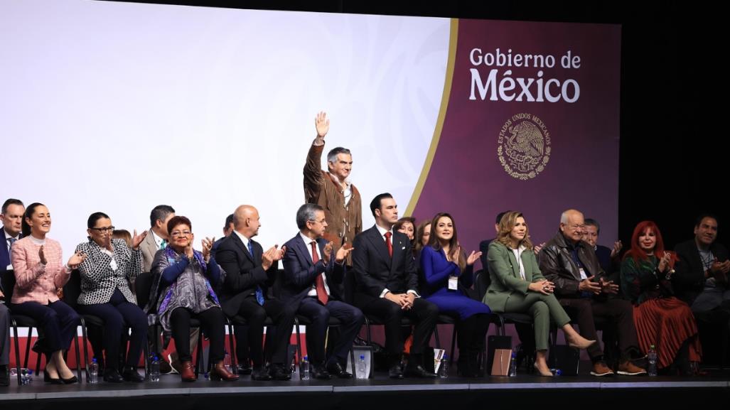 Américo y alcaldes de Tamaulipas participan en reunión con la presidenta Claudia Sheinbaum