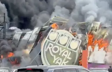 ¡Alarma en Culiacán! Se incendia Casino Royal Yak