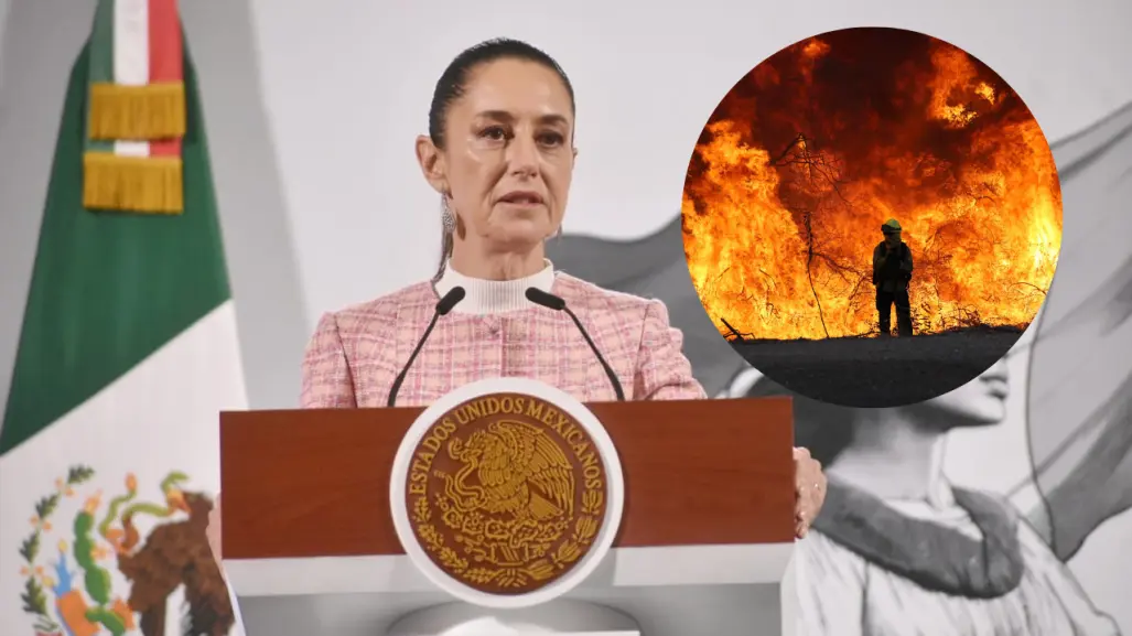 Claudia Sheinbaum anuncia programa especial para mexicanos afectados por incendios de Los Ángeles