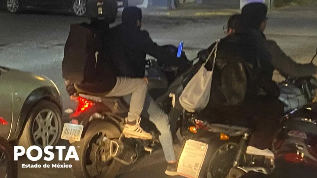 A partir de febrero empezará el operativo Moto Segura en Toluca, si reinciden en infracciones la unidad irá al corralón. Foto: Alberto Dzib