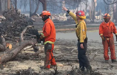 Prisioneros se unen al combate de incendios en California por 27 dólares