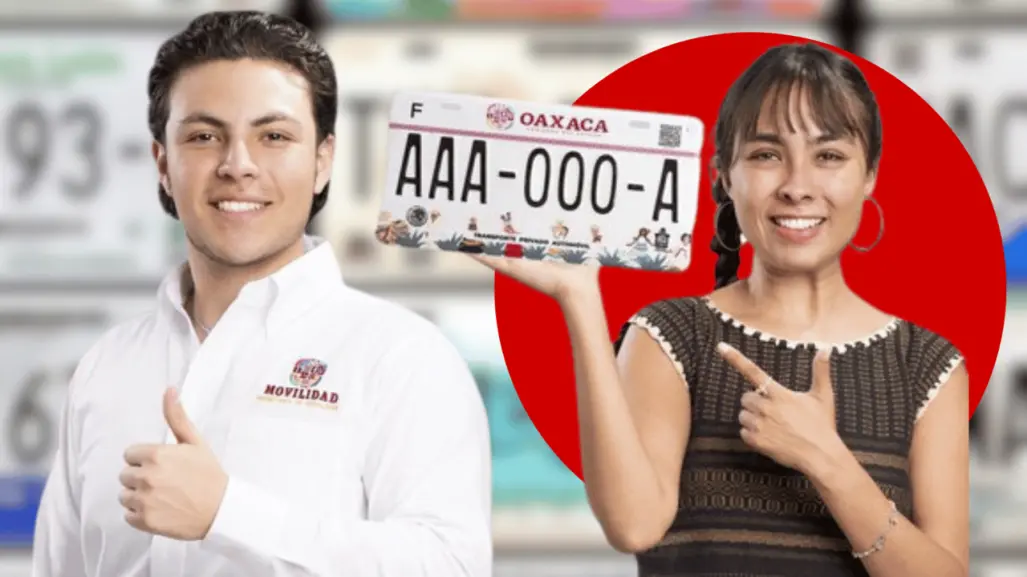 Instalan Mega Módulo para el canje de placas en Oaxaca