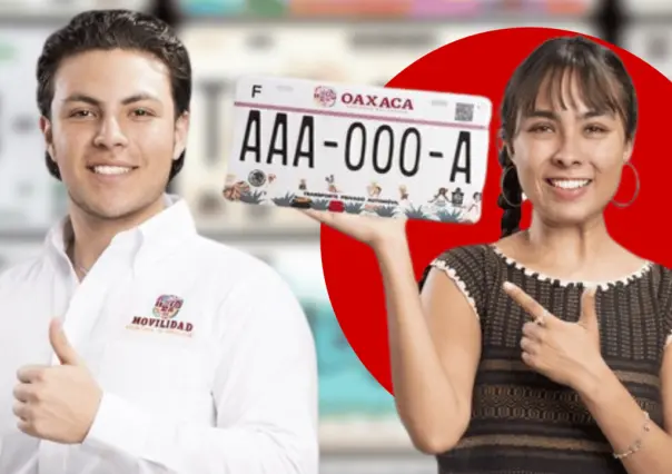 Instalan Mega Módulo para el canje de placas en Oaxaca