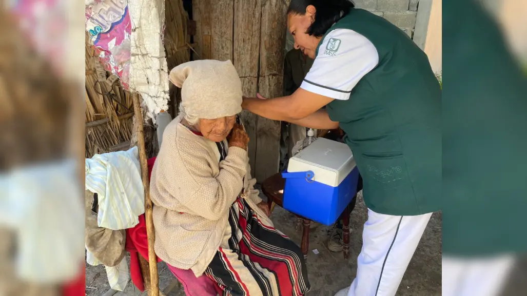 IMSS-Bienestar invita a vacunarse contra Influenza y COVID-19 en Tamaulipas