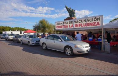 Un éxito campaña de vacunación drive thru en Nuevo Laredo ¿cómo funciona?