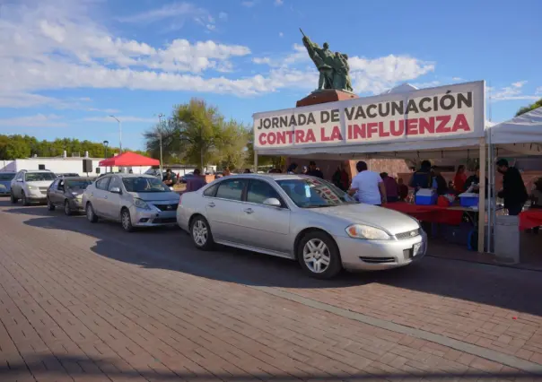 Un éxito campaña de vacunación drive thru en Nuevo Laredo ¿cómo funciona?