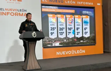 Frente frío 24 llegará con temperaturas bajo cero en los próximos días a Nuevo León