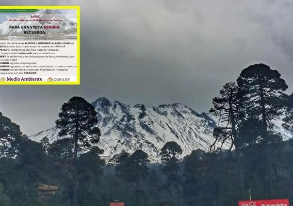 Nevado de Toluca, ¿abrirán acceso para el fin de semana? Esto sabemos
