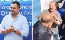 Sergio Alba, ex alcalde, y escoltas golpean a periodistas en Morelos | VIDEO
