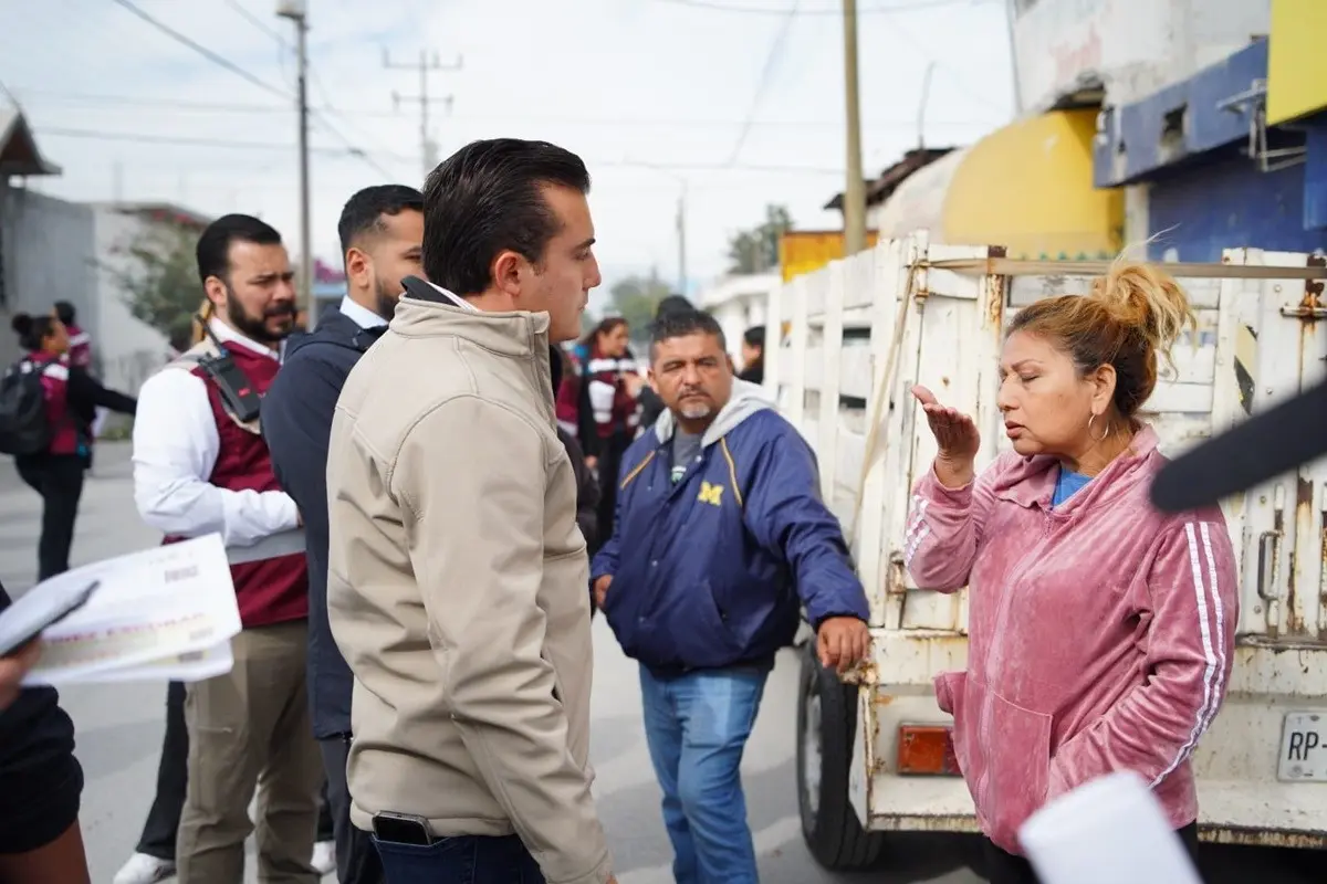 García refuerza búsqueda de joven desaparecido, alcalde Manuel Guerra lidera operativo