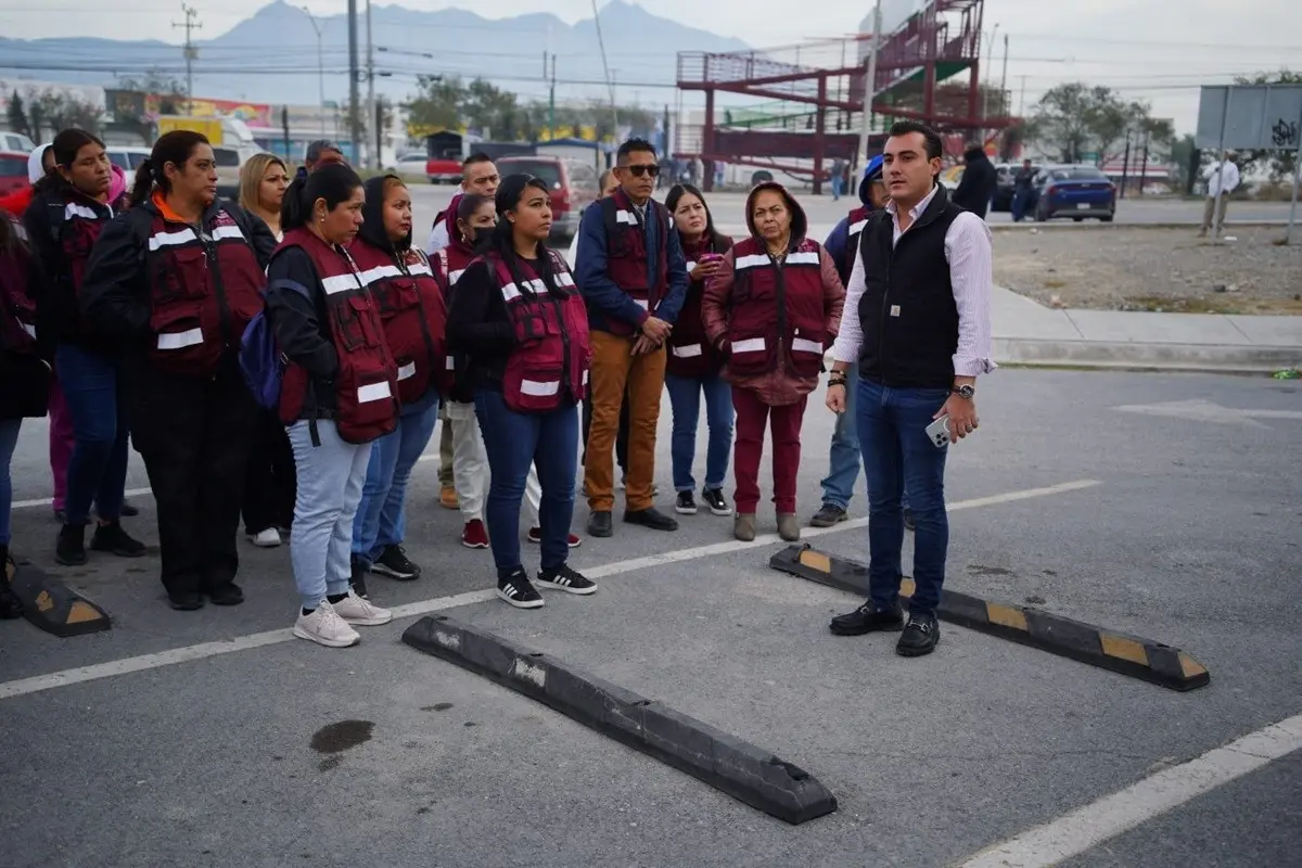 García refuerza búsqueda de joven desaparecido, alcalde Manuel Guerra lidera operativo