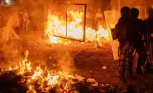 39 migrantes detenidos tras incendio por un operativo del INM en Chihuahua