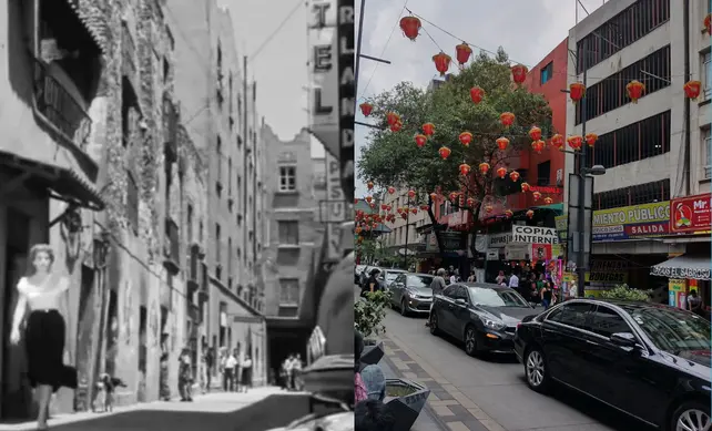El Barrio Chino en la historia Foto: @2010Titch editada en canva