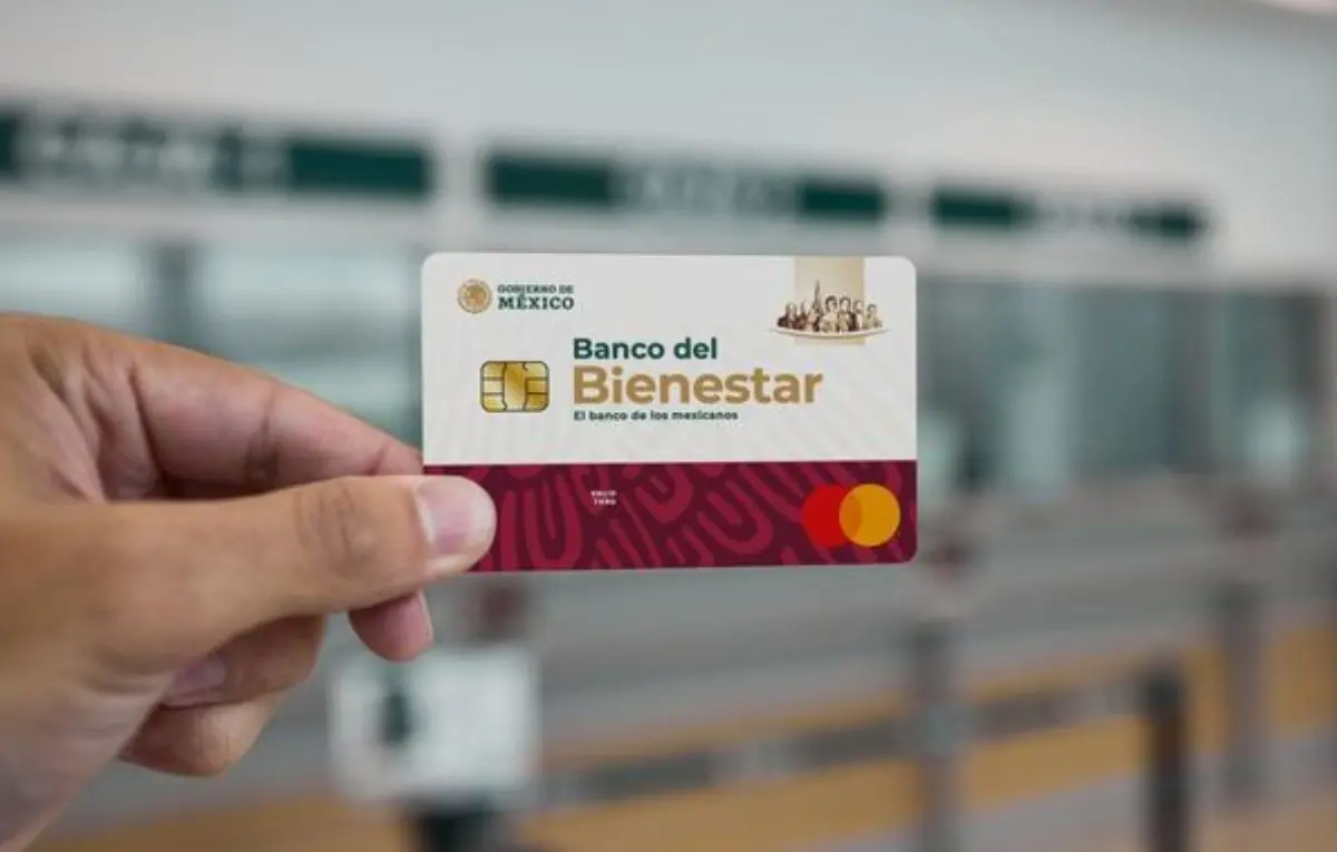 La tarjeta del Bienestar es como cualquier tarjeta bancaria. Foto: Banco Bienestar