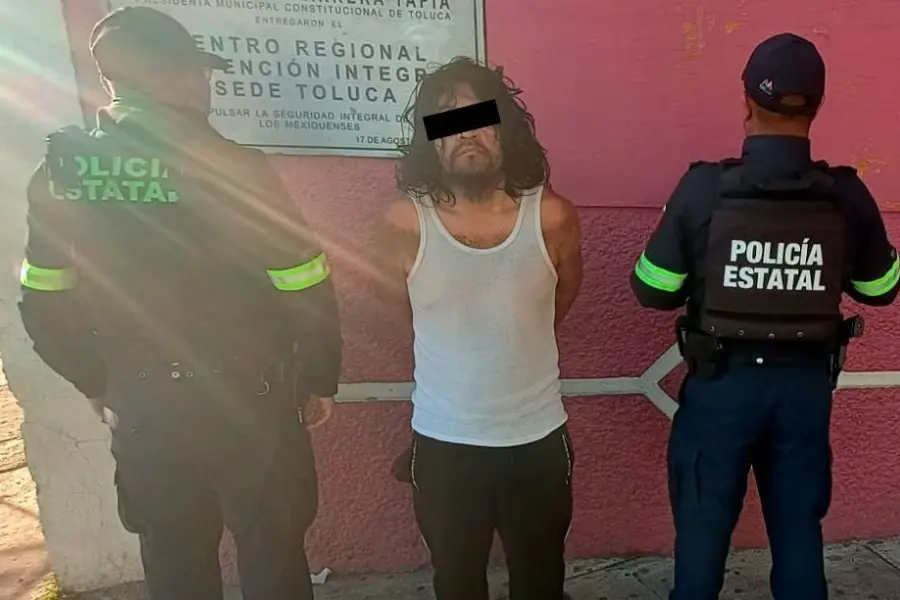 Capturan a hombre acusado de agresión sexual y violencia física en Lerma