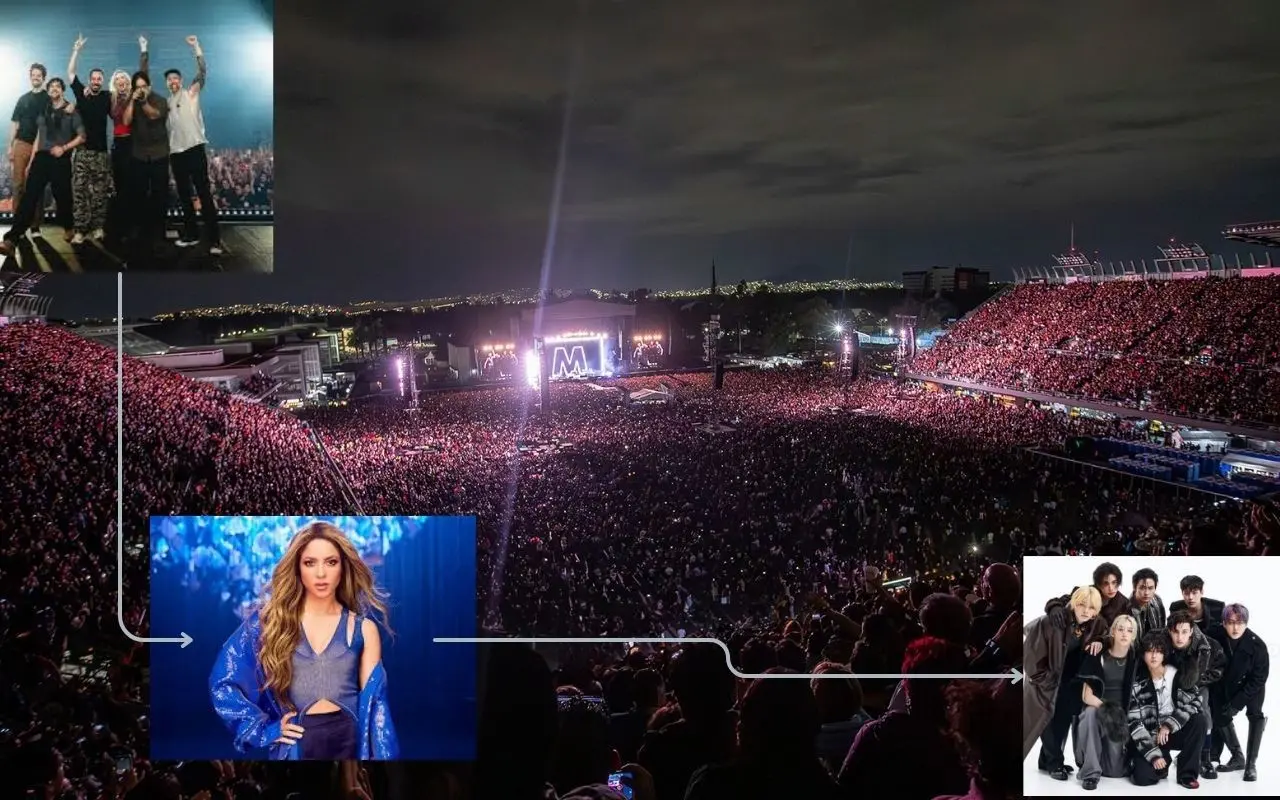 Estadio GNP, Linkin Park, Shakira y Stray Kids Foto: IG/estadiognpseguros