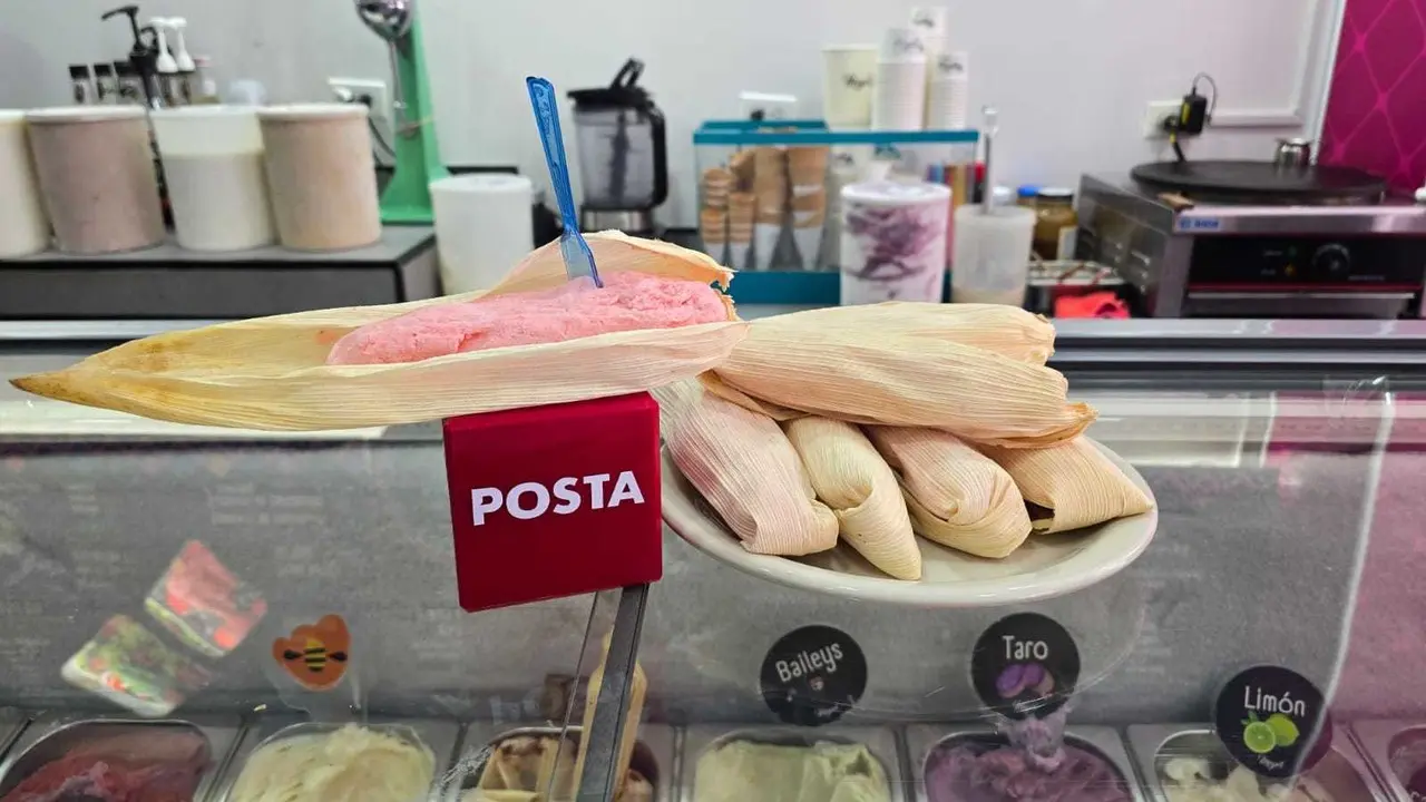 Helado de tamal. Foto: Mario Flores