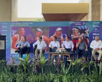 Presentan el Mérida Open 2025