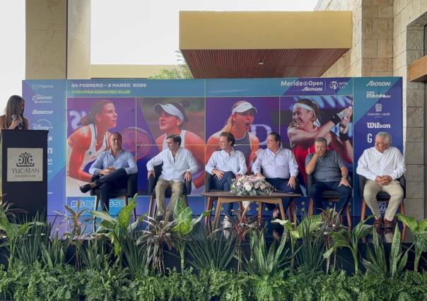 Presentan el Mérida Open 2025